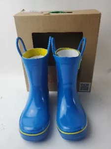 Pluie Pluie Toddler Girls Yellow Rain Boots Rubber Waterproof Handle Size 12C - Picture 1 of 18