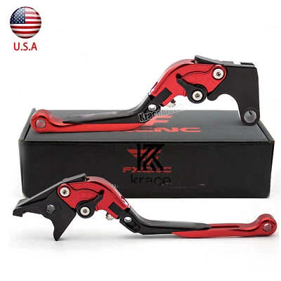 For Honda CBR600RR 2003 2004 2005 2006 Folding Extending CNC Clutch Brake Levers Foto 1 de 4