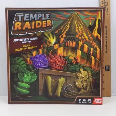 Temple Raider Board Game Jakks Pacific Adventure Family Strategy Game Complete Foto 1 de 2