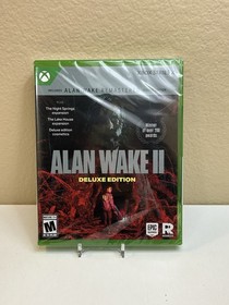 Brand New Alan Wake II Deluxe Edition Xbox Series X