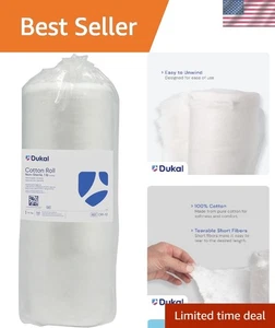 1 lb Cotton Roll x 12 Pack - White - Picture 1 of 7