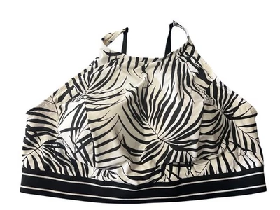 Swim By Cacique Womens Bikini Top Size 26 Beach Vacation Resort Tropical Cruise - Image 1 of 4