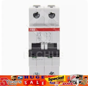NEW ABB S202-C4 Micro circuit breaker #DW - Picture 1 of 2