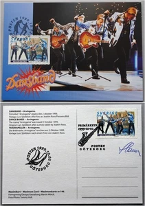 146 Schweden 1999 maxicard signiert Cz Slania Musik- und Tanzbands Scott... - Picture 1 of 3