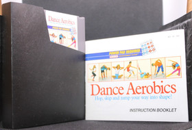 Dance Aerobics (Nintendo Entertainment System NES, 1989) w/manual - TESTED!