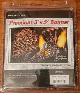 Brittany Force 3' x 5' cloth banner world champion - Picture 1 of 5