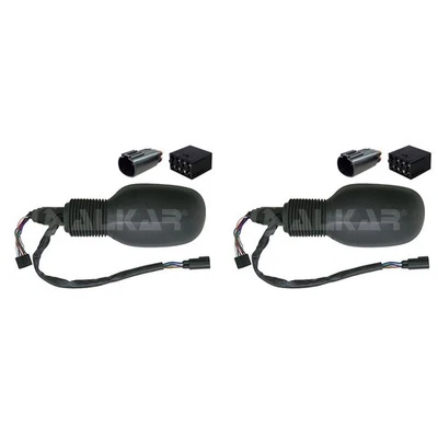 2X ALKAR Rétroviseur Extérieur Électrique à Gauche + Droite Convient pour Ford - Photo 1/2