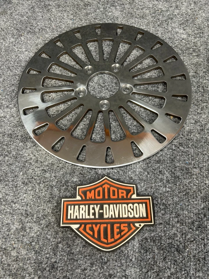 Rotor de freno pulido Kalssic Drag Specialties para Harley-Davidson 08-15 Touring Foto 1 de 3