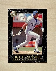 DARRYL STRAWBERRY - 1992 Ultra ALL-STARS Insert #18 - LOS ANGELES DODGERS - Picture 1 of 2
