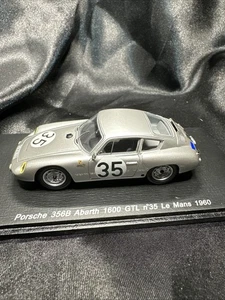 SPARK 1/43 S1360 Porsche 356B Carrera GTL Abarth #35 24h le Mans 1960 Rare USA - Picture 1 of 12