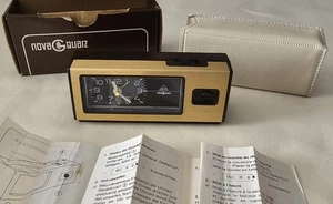 Vintage Nova Quartz Reisewecker – unbenutzt, mit Etui & OVP - Bild 1 von 15