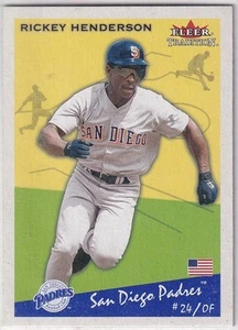 Juego de equipo Fleer Tradition 2002 de béisbol de los Padres de San Diego con SP - Imagen 1 de 1