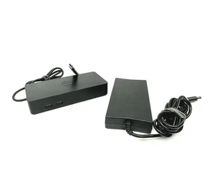 Dell D6000S Universal USB 3.0 USB-C 4K Dual DP Docking Station GNDVY - w/ AC - Picture 1 of 9
