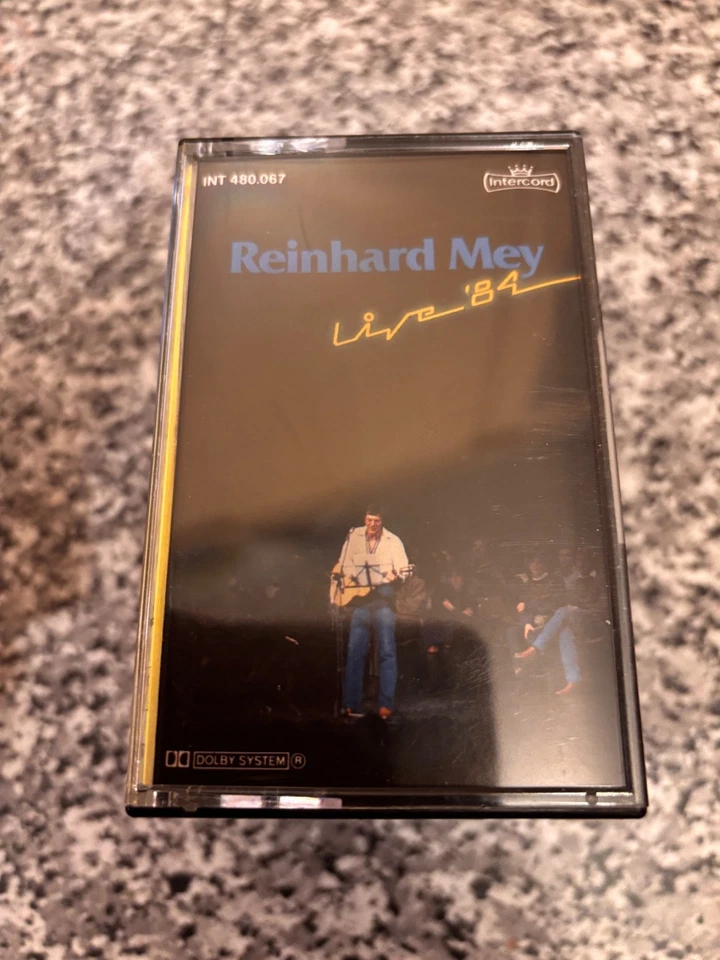 REINHARD MEY LIVE 84 INTERCORD  MC KASSETTE TAPE - Bild 1 von 1