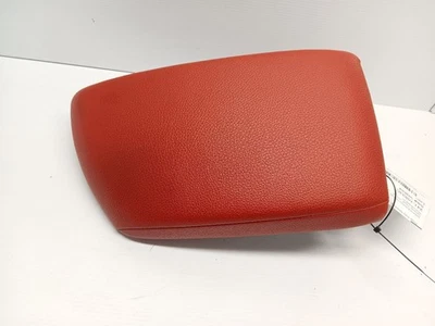 Center Console Arm Rest Cover Leather Red OEM BMW F22 228i 230i M235i 2014-21 - Image 1 of 4