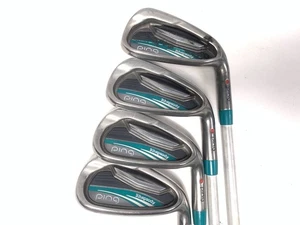 Ping Rhapsody 2015 Iron Set 7-PW Red Dot 1* Flat ULT220 Lite Ladies RH - Picture 1 of 10