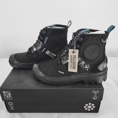 Bota Palladium Unisex M4 / W5.5 / EUR36 Destiny X Pampa Witch Queen Negra Nueva Foto 1 de 4