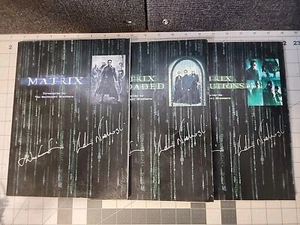 Matrix Trilogy Screen Play Paperbacks The Wachowski Brothers Screenplay - Rare - Picture 1 of 20
