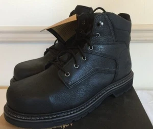 NWT Red Wing Irish Setter Black Work Boots 6" Men STEEL TOE EH 83664 Kittson - Picture 1 of 15