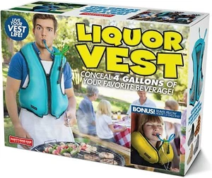 Prank Gift Box: Liquor Vest - Wrap Your Real Gift in a Funny Box, Medium - Picture 1 of 6