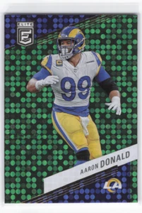 2023 Donruss Elite Aaron Donald Green Disco Rams #2 - Picture 1 of 2