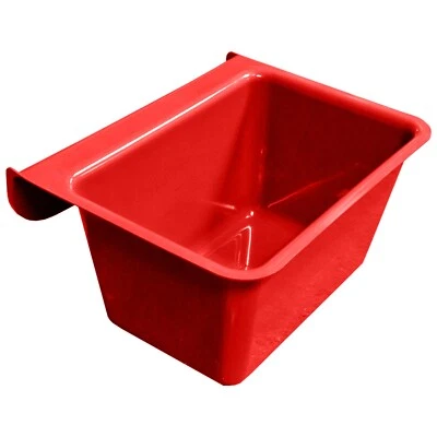 KETOBARROW A1 Krippe montierbarer Haken über Pferdefuttereimer Futtertrog - 15L rot