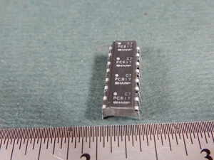 Sharp PC817 Quad Optocoupler IC's Qty 10 NOS - Picture 1 of 2