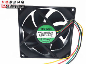 9025 5.6W air volume CPU server cabinet four-pin PWM temperature control fan