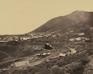 Virginia City, Nevada, 1867, 1860's, Photo, New Reproduction Picture - Picture 1 of 1