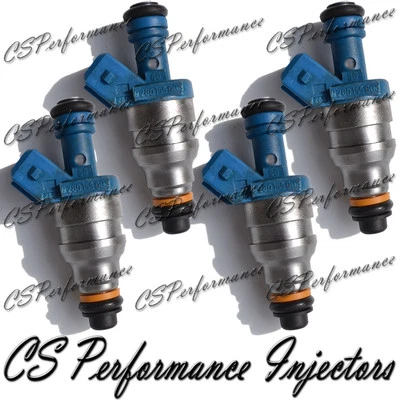 Juego de inyectores de combustible Bosch OEM para 1991-1993 Saab 900 2.1 I4 91 92 1992 93 2.1L Foto 1 de 2