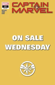 Captain Marvel #17 Marvel Wednesday Variant Vol 11 (2020) Marvel Comics - Imagen 1 de 1