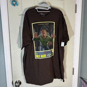 The Wolf Man sz XXXL 3XL Universal Studios Monsters Horror Nights Halloween Tee - Picture 1 of 5