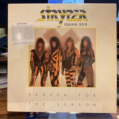 STRYPER Reason for the Season 12" 1984 Enigma 70777-0 NM/M  IN SHRINK - Image 1 of 3