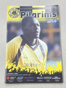 2007/08 BOSTON UNITED V HUCKNALL TOWN 14-11-2007 BLUE SQUARE NORTH - Picture 1 of 1