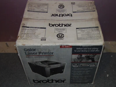 NEW Brother HL-4040CN Workgroup color Laser Printer Missing Manual and CD - Image 1 of 3