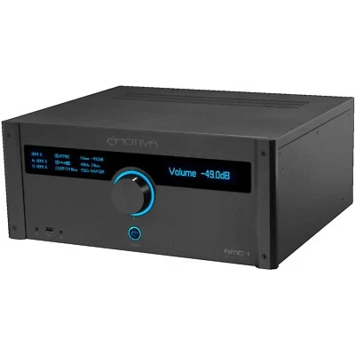 Emotiva RMC-1 16 Channel AV Processor - Black 4K UHD Surround Dolby Atmos Dirac - Image 1 of 4