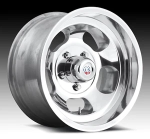 CPP US Mags U101 Indy wheels, 15x8 F + 15x10 R, 5x5.5", POLISHED ALUMINUM - Picture 1 of 1