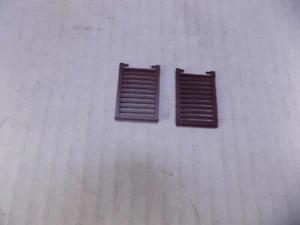 PAR DE PUERTAS DE COCHE DE STOCK ESTILO ANTIGUO ESCALA HO PO - Imagen 1 de 2