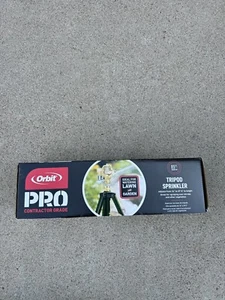 Orbit PRO Contractor Grade 56667 Zinc Impact Tripod Sprinkler 85FT Diameter NEW - Picture 1 of 5