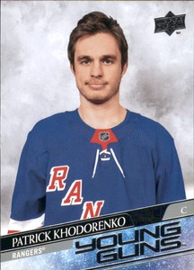 2020-21 Upper Deck #709 Patrick Khodorenko YG Rookie Card 