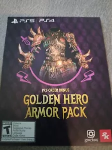 Tiny Tina's Wonderlands Golden Hero Armor Pack DLC PS4 PS5 Playstation 4 5 - Bild 1 von 1