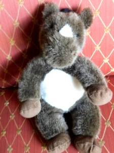 Animaland Peluche Cavallo Marrone 16" Peluche Morbido 2005 Animale Criniera Nera - Foto 1 di 4