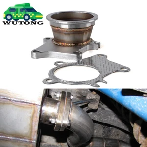 3" V-Band Flange Adapter To T3/T4 5-Bolt Turbo Down Pipe Charger Flange Adapter - Picture 1 of 8