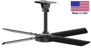7 ft Ceiling Fan - HVLS - 1,225 Sqft - 120 Volts - 1 Ph - 5/8 HP - Direct Drive - Picture 1 of 6
