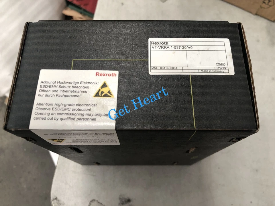 VT-VRRA 1-537-20/V0 Rexroth Valve Amplifiers 0811405061 New  FedEx or DHL or UPS - Image 1 of 1