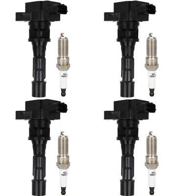 UF604 4x Ignition Coils and 4 Spark Plugs For Mazda 5 2012-2015 2008-2010 - Image 1 of 4