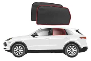 Genuine SNAPSHADES Car Rear Window Shades for Porsche Cayenne SUV 3rd Gen (20... - Picture 1 of 8
