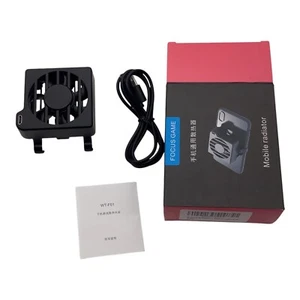 Handy Kühler Lüfter Radiator USB Powered Schwarz WT-F01 Gaming Zubehör - Bild 1 von 11