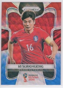 KI SUNGYUENG 2018 PANINI PRIZM WORLD CUP RED BLUE WAVE #191 KOREA
