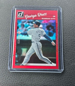 2023 Panini Donruss George Brett Retro 1990 Holo Red 0285/2300